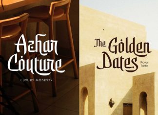 Shamirah – Arabic Style Display Font preview image 3