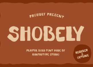 Shobely Font preview image 1