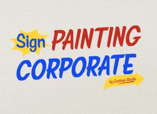 Sign Painting Corporate Font preview image 1