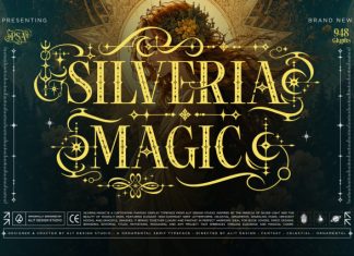 Silveria Magic – Celestial Fantasy Typeface Font preview image 1