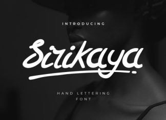 Sirikaya Handwritten Font preview image 1