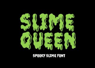Slime Queen Font preview image 1