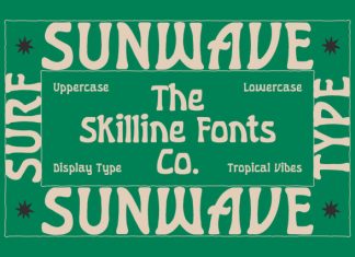 Sunwave Font preview image 1