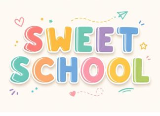 Sweet School Font preview image 1
