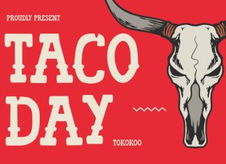 TACODAY Font preview image 1