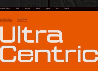 TBJ Ultra Centric Sans Expanded Font preview image 1