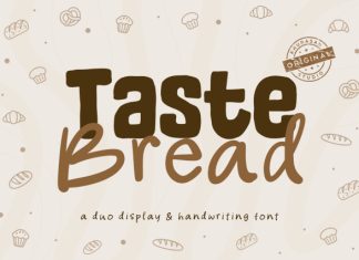Taste Bread Font preview image 1