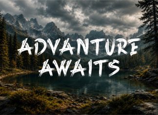 Tearmark Brush – Bold Grunge Brush Font preview image 2