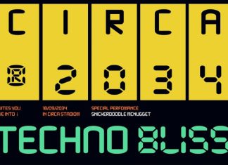 Tracker Clock – Stopwatch 2 Fonts preview image 2