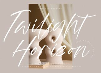 Twilight Horizon Font preview image 1