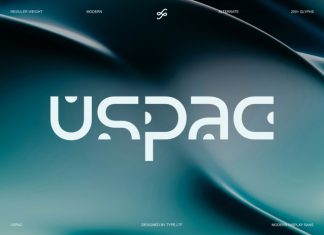Uspac Modern Display Font preview image 1