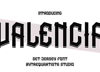Valencia Font preview image 1