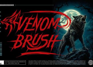 Vandals Slash Font preview image 3