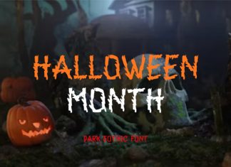 Vexmour – Gothic Horror Font preview image 2