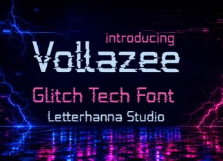 Vollazee Font preview image 1