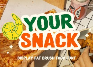 Your Snack Font preview image 1