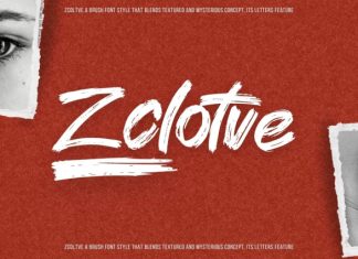 Zclotve Font preview image 3