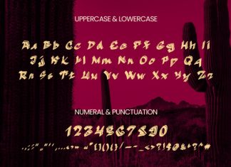 Zumpa Sharp Raw Edgy Display Font preview image 3