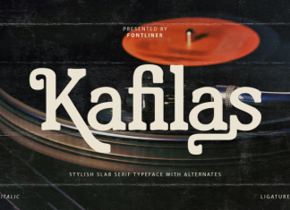 Kafilas Font preview image 1