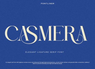 Casmera Font preview image 1