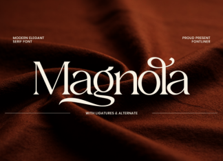 Magnola Font preview image 1