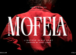 Mofela Font preview image 1