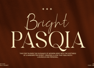 Bright Pasqia Font preview image 3