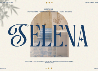 Blue Cosmic Font preview image 2