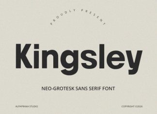 Kingsley – Serif Font preview image 1