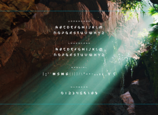 Virgof Font preview image 3