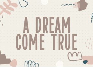 A Dream Come True Font preview image 1