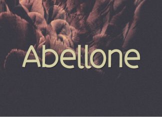 Abellone HS Font preview image 1