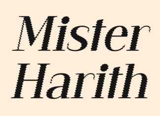 Alkalis Distort Font preview image 3