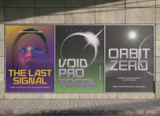 Ampela – Cinematic Sci-Fi Font preview image 2