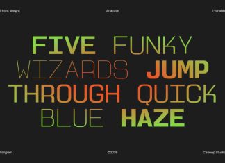 Anacute – Industrial Mono Sans Font preview image 3
