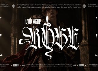 Anakfonta — Mystical Blackletter Display Font preview image 3