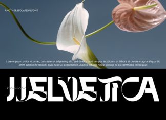 Another Isolation – Futuristic Font preview image 3