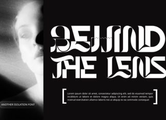 Another Isolation – Futuristic Font preview image 2