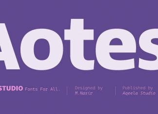 Aotes Med Cond Font preview image 1