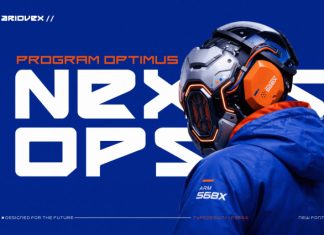 Ariovex Futuristic Display Font preview image 3