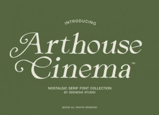 Arthouse Cinema Font preview image 1
