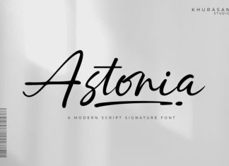 Astoria Font preview image 1