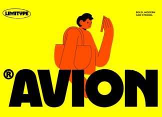 Avion – Modern Bold Font preview image 1