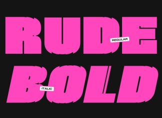 Bamboly Refracted Font preview image 3