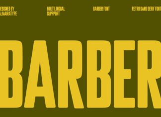 Barber Font preview image 1