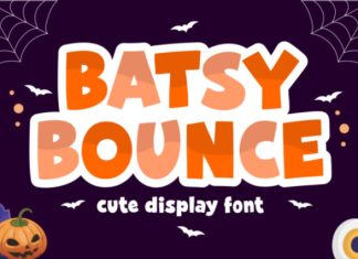Batsy Bounce Font preview image 1