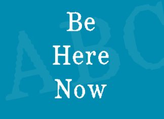 Be Here Now Font preview image 2