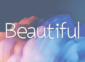 Beautiful HS Font preview image 1