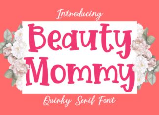 Beauty Mommy Font preview image 1
