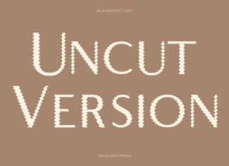 Belgium Distort Font preview image 2